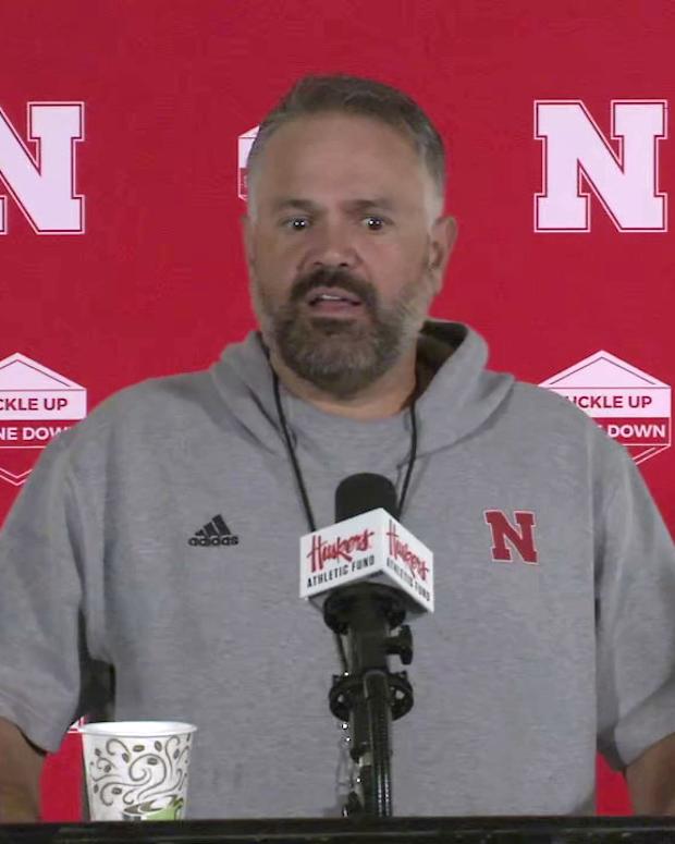 Matt Rhule 2023 Thursday Colorado week Nebraska football